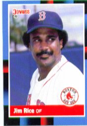 1988 Donruss Baseball Cards    399     Jim Rice
